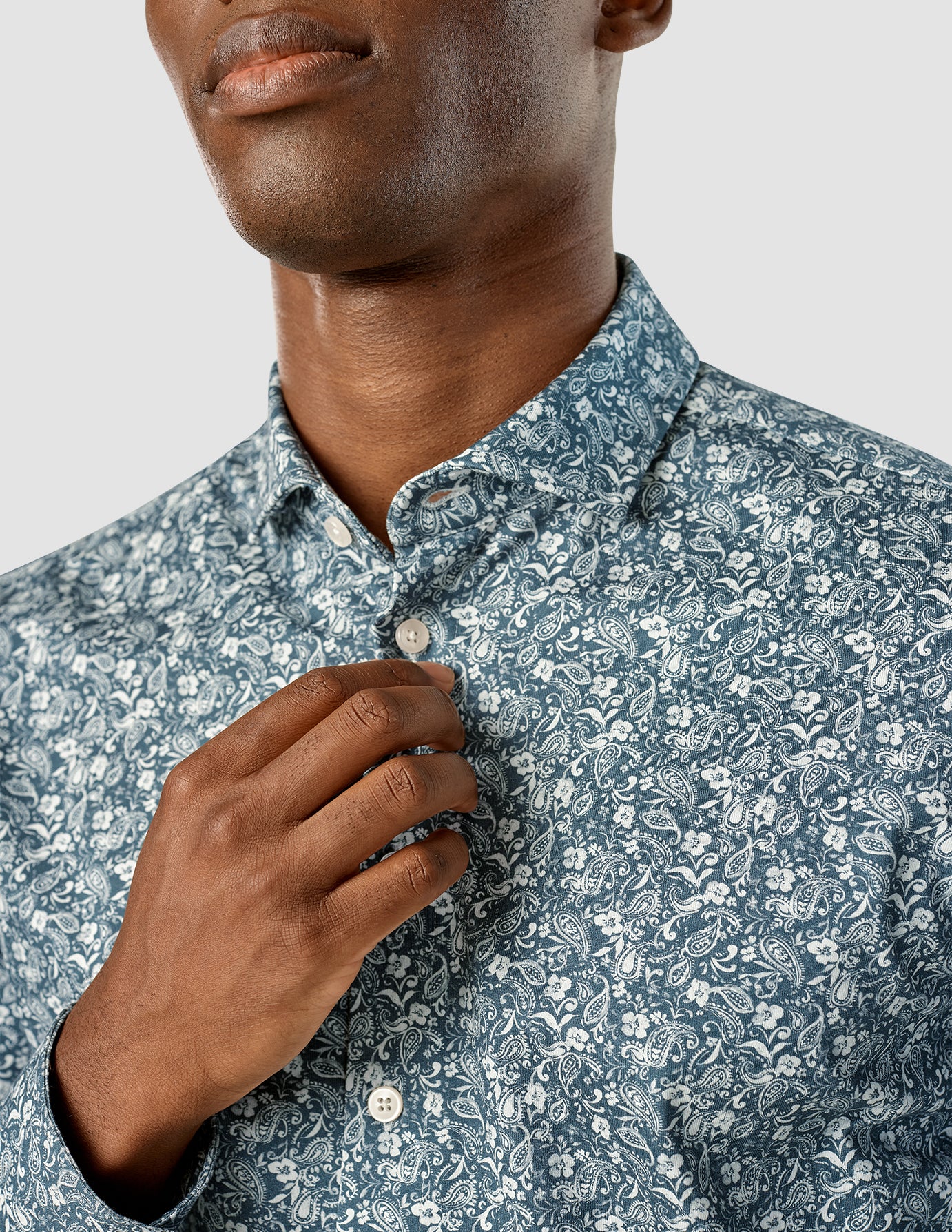 Classic Shirt Regular Midnight Bloom